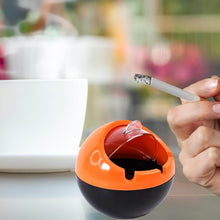 Ball Ashtray PP Plastic Windproof with Lid Indoor Outdoor Patio Car Portable Ashtray - dailyneed.life