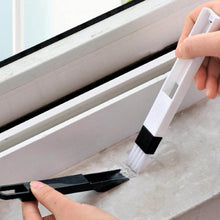 2 in 1 Multi-Function Plastic Window Slot Wardrobe Dust Removal Cleaning Brush - dailyneed.life