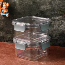 Apex Press N’ Lock Airtight Food Storage Container Set (2Pc/450ml) Approx - dailyneed.life