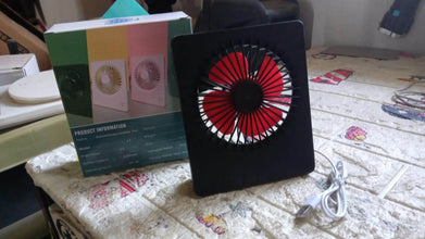Portable Desk Fan – 1 Speed Setting, Personal Table Fan for Office, School & Home Use (1 Pc) - dailyneed.life