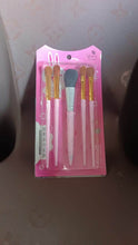 5pc Makeup Brush tools kit (5 Pcs Set / Mix Color) - dailyneed.life