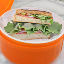 Smily Plastic lunch box, Small Box With 2in1 Spoon pack of 1 - dailyneed.life