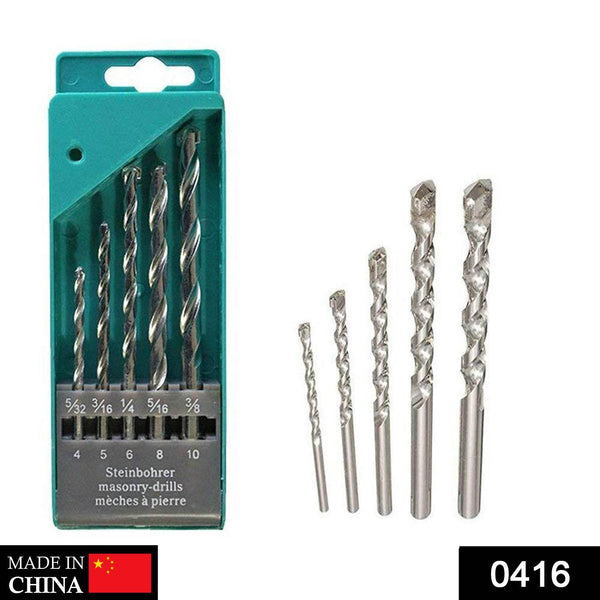 Metal Drill Bit Set (Multicolor, 5-Piece) - dailyneed.life