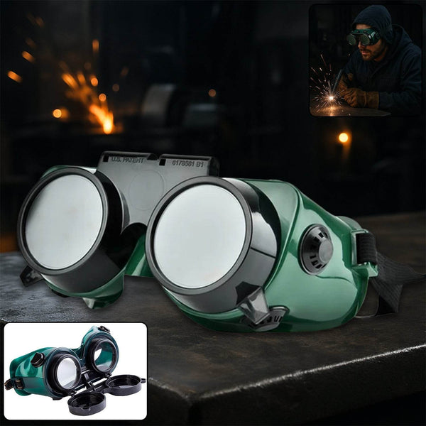 Welding Goggles (Dark Green, Large) - dailyneed.life