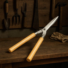 Wooden Handle Hedge Shears, Bush Clipper - dailyneed.life