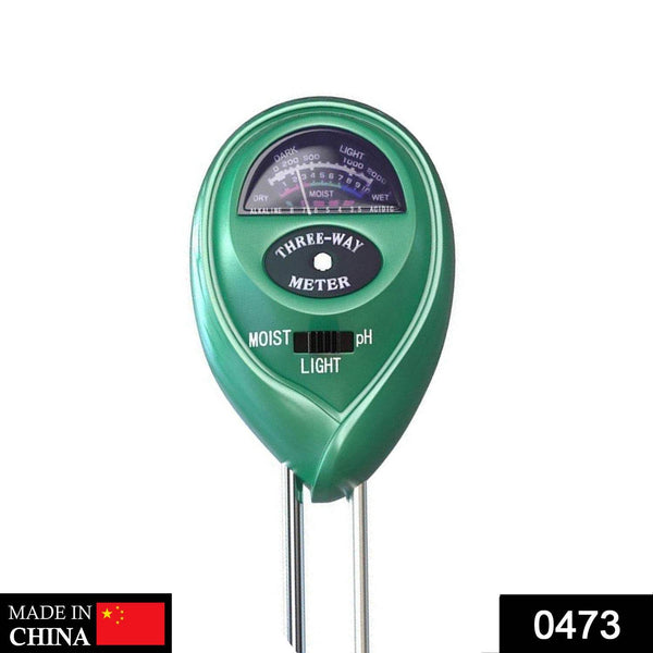 Soil Tester 3-in-1 Plant Moisture Sensor (Green) - dailyneed.life