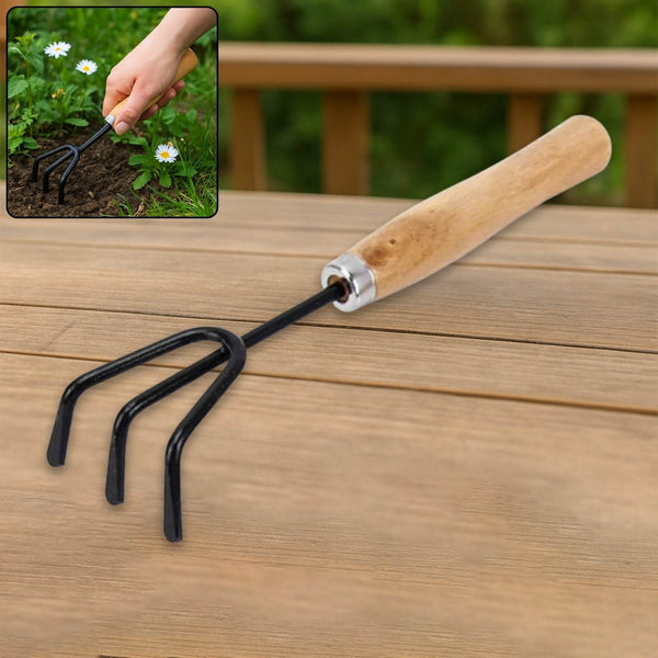 Hand Cultivator (Steel, Black) - dailyneed.life