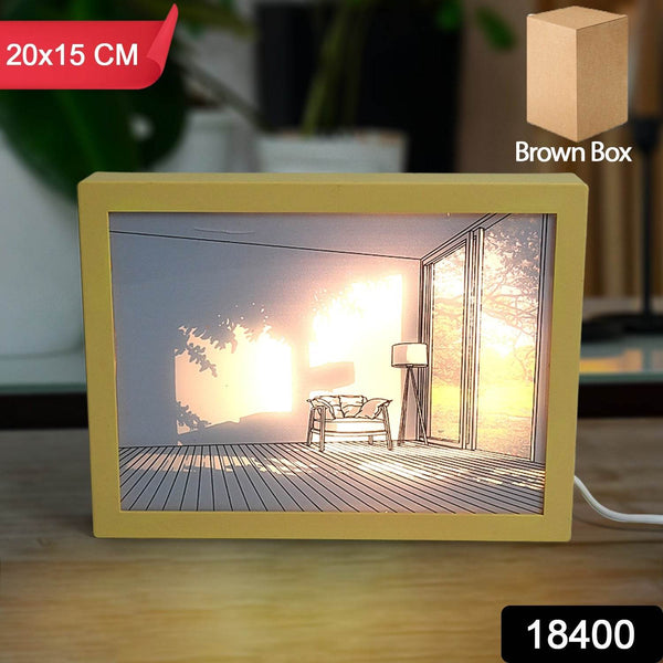 LED NightPainting Decoration Picture Frame Light (1 Pc / 20×15 CM) - dailyneed.life