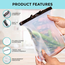Reusable Silicone Food Storage Bag – Leakproof, Flat Bottom, Freezer & Microwave Safe, BPA-Free Snack & Sandwich Bag (1 Pc) - dailyneed.life