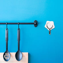 Multipurpose Self Adhesive Plastic Wall Hooks - 6 pcs - dailyneed.life