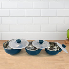 Apex Microwave-Safe Serving Bowl 3 Pcs Set (700ml, 1000ml, 1400ml) - dailyneed.life