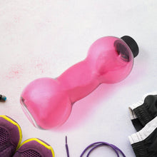 Unbreakable Plastic dumbbell Shape Water Bottle (550 ml / 1 Pc) - dailyneed.life
