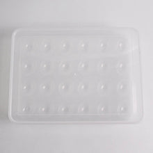 Plastic Egg 24 Grid Storage Container Holder for Refrigerator Egg Tray Holds 24 Eggs (1 Pc) - dailyneed.life