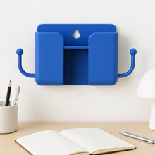1 Pc Blue Wall mount Mobile Stand With Hook - dailyneed.life