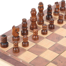 Foldable Wooden Chess Board Set (30 × 30 Cm / 1 Set) - dailyneed.life