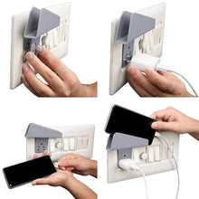 Plastic Secure Mobile Phone Charging Stand Holder (1 Pc / Mix Color) - dailyneed.life