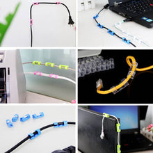 Plastic Wire Cord Cable Clips Organizer Holder (16 Pcs Set) - dailyneed.life