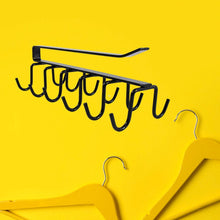 Double-Row Metal cupholder Rack, Multi-Purpose Iron Hanger with 6 Hooks (1 Pc) - dailyneed.life