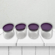 Airtight Plastic 4 Pc Storage Container Set, With Tray Dry Fruit Plastic Storage Container Tray Set With Lid & Serving Tray For Kitchen - dailyneed.life