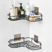 Self-Adhesive Kitchen-Bathroom Corner Shelf Organiser Storage Rack - dailyneed.life
