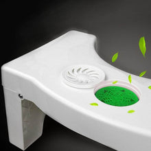 Plastic Non-Slip Folding Toilet Squat Stool - White Color - dailyneed.life