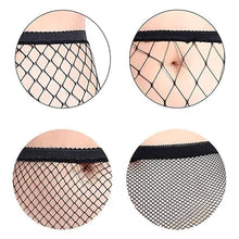 Women's / Girls's High Waist Pantyhose Tights Fishnet Stockings Broad Mesh Net Style (1 Pc) - dailyneed.life