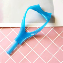 3-in-1 Plastic Eyelash Tool: Mascara Guide, Brush & Curler (1 Pc) - dailyneed.life
