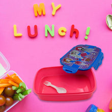 Cartoon Printed Plastic Lunch Box With Inside Small Box & Spoon for Kids, Air Tight Lunch Tiffin Box for Girls Boys, Food Container, Specially Designed for School Going Boys and Girls - dailyneed.life