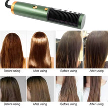 Hair Straightener Comb, Anti Scald Hot Comb Negative Ion Hair Straightener Brush Straightener 3 Gear Constant Temperature for Quick and Professional Hair Salon at Home (1200w), Hair accessories - dailyneed.life