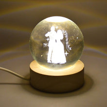 3D Crystal Ball lamps With Base (1 Pc) - dailyneed.life