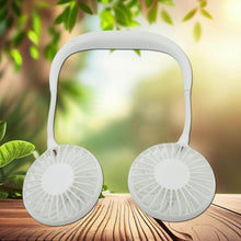 USB Rechargeable Wearable Neckband Fan - dailyneed.life
