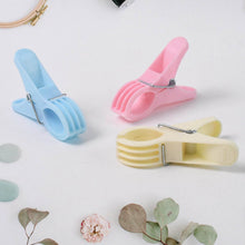 Plastic Cloth Clips (Multicolour) - Pack of 12 - dailyneed.life