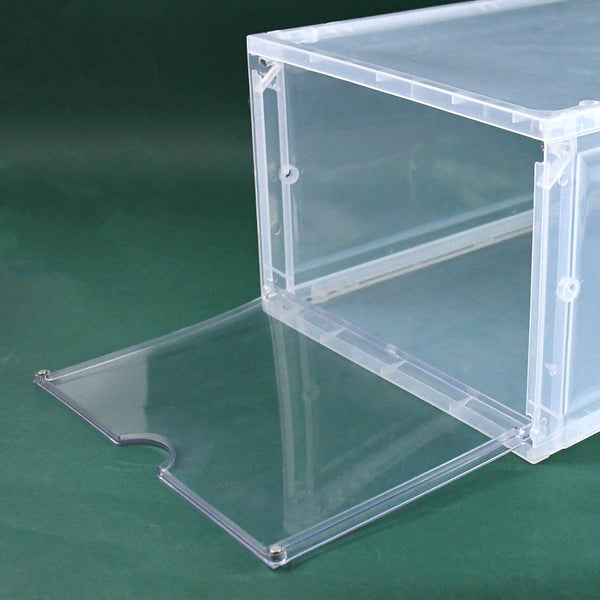 Shoe Storage Box, Shoe Box Clear Plastic Stackable (1 Pc) - dailyneed.life