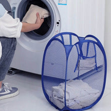 Foldable Collapsible Mesh Laundry Bag Pack Of 1 (Mix Color) - dailyneed.life