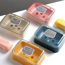 Plastic Soap Dish, Portable Plastic Self Draining Soap Holder ,Sabudani (1 Pc / Mix Color) - dailyneed.life