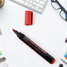 Premium Permanent Red Marker Pen Set (12 Pcs Set) - dailyneed.life