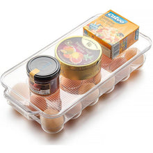 Plastic 18 Cavity Egg Storage Box Or Egg Trays For Refrigerator With Lid & Handles High Quality, Rectangular Egg Tray Box For 18 Egg (1 Pc) - dailyneed.life