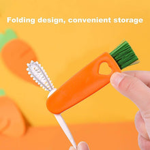 3-in-1 Multifunctional Cleaning Brush Set – Mini Bottle, Cup & Lid Cleaner (1 Pc) - dailyneed.life