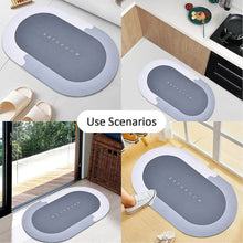 Super Absorbent Floor Mat, Bath Mat, Soft Carpet, Slip-Resistant Bathing Room Rug Floor Door Mat, Instant Drying Mat, Bathroom Rug, Absorbent Bath Mat - dailyneed.life