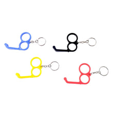 2-in-1 Plastic Dual-Finger Mobile Stand cum Keyring (1 Pc, Mixed Color) - dailyneed.life
