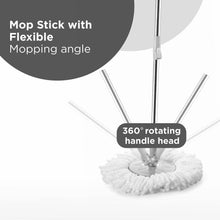Mop with Bucket For Floor Cleaning With Steel Spin / Mop for Floor Cleaning / Floor Cleaner Mop / Spin Mop / Magic Mop / Mop Stick / Spin Mop Set with Bucket - dailyneed.life
