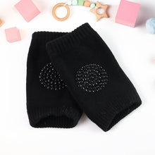 Black Toddler Wool Knit Leg Warmer (Knee Guard) - dailyneed.life