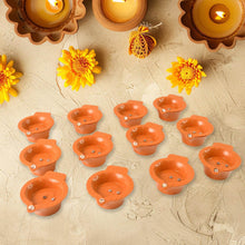 Flower Water Sensor Diyas for Diwali Decoration, Diwali (12 Pcs Set) - dailyneed.life