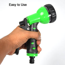 Hose Nozzle Garden Hose Nozzle Hose Spray Nozzle with 8 Adjustable Patterns Front Trigger Hose Sprayer Heavy Duty Metal Water Hose Nozzle for Cleaning, Watering, Washing, Bathing - dailyneed.life