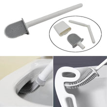 Portable Silicone Toilet Brush – Wall-Mounted, Anti-Drip Cleaner with Non-Slip Handle - dailyneed.life