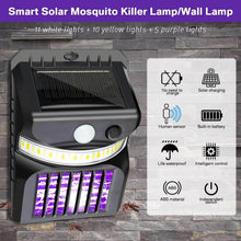 Bug Zapper Outdoor 2 in 1 Solar Mosquito Zapper Lamps (1 Pc) - dailyneed.life