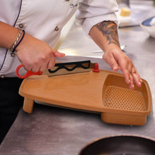 Thick Plastic Kitchen Chopping Cutting Slicing Tray with Holder - dailyneed.life