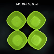 Square Plastic Bowl For Serving Food (Pack of 4) - dailyneed.life
