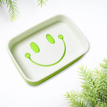 Portable Travel Home Box Cute Cartoons Smile Face Container Draining Holder Soap Dish ,Sabudani - dailyneed.life