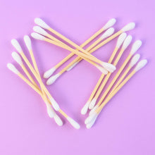 Eco-Friendly Wooden Cotton Ear Buds (1 pkt / 100 Pcs Approx) - dailyneed.life